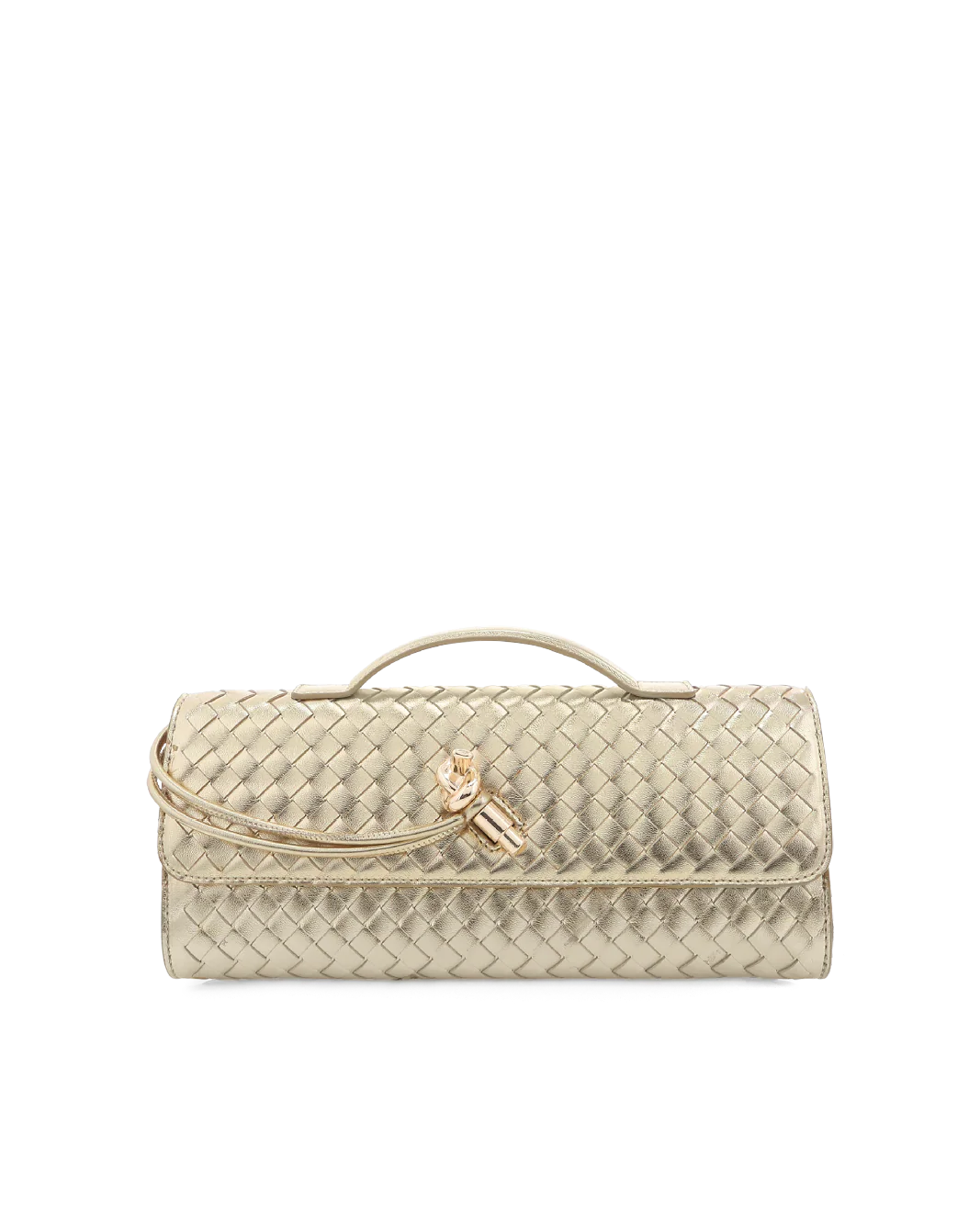 ALICE CLUTCH BAG - GOLD METALLIC - Image 4