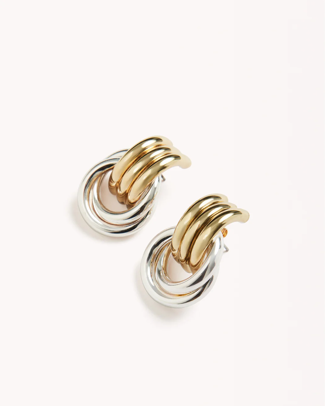 ANTHE EARRING - GOLD-SILVER - Image 7