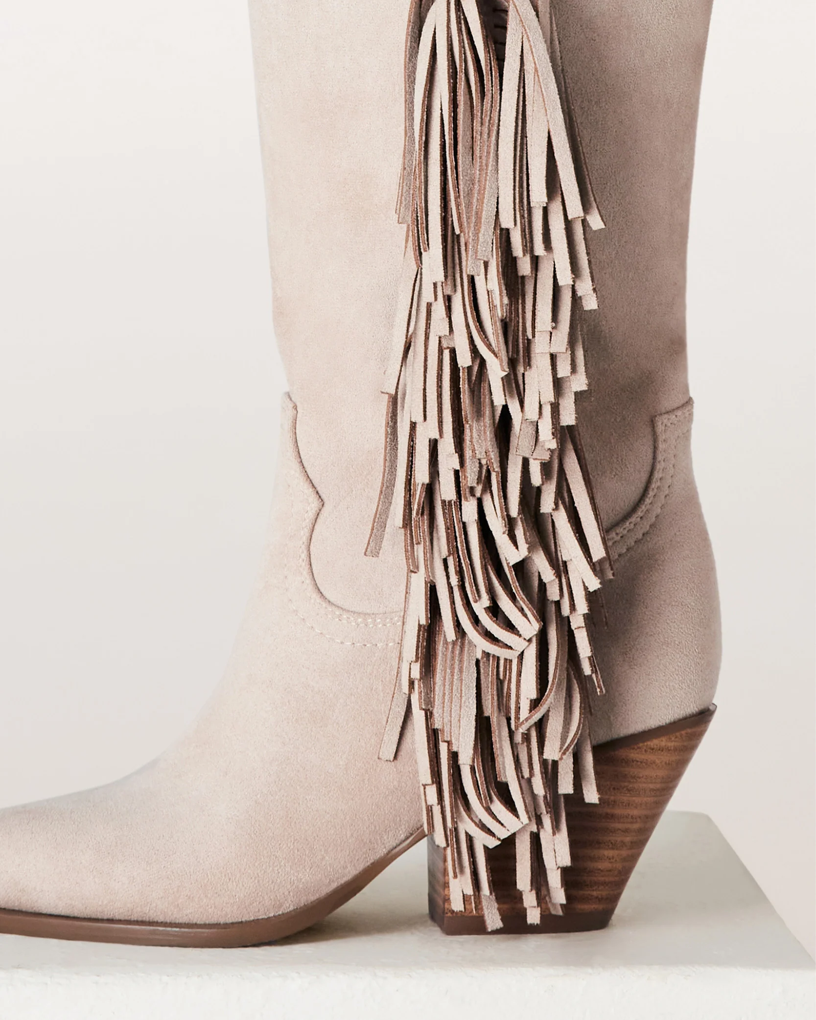 ARDIE - LIGHT BEIGE SUEDE - Image 4
