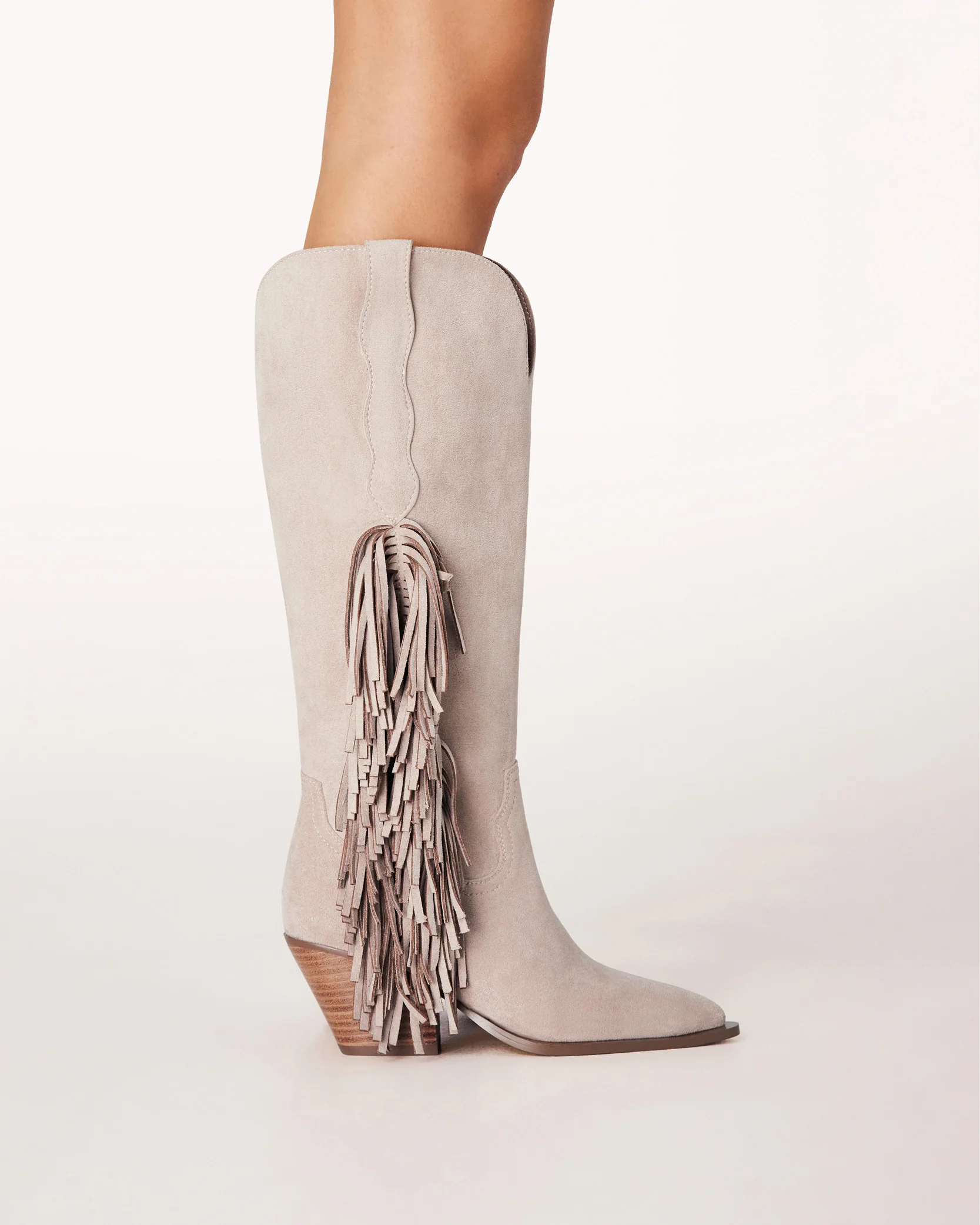 ARDIE - LIGHT BEIGE SUEDE - Image 5