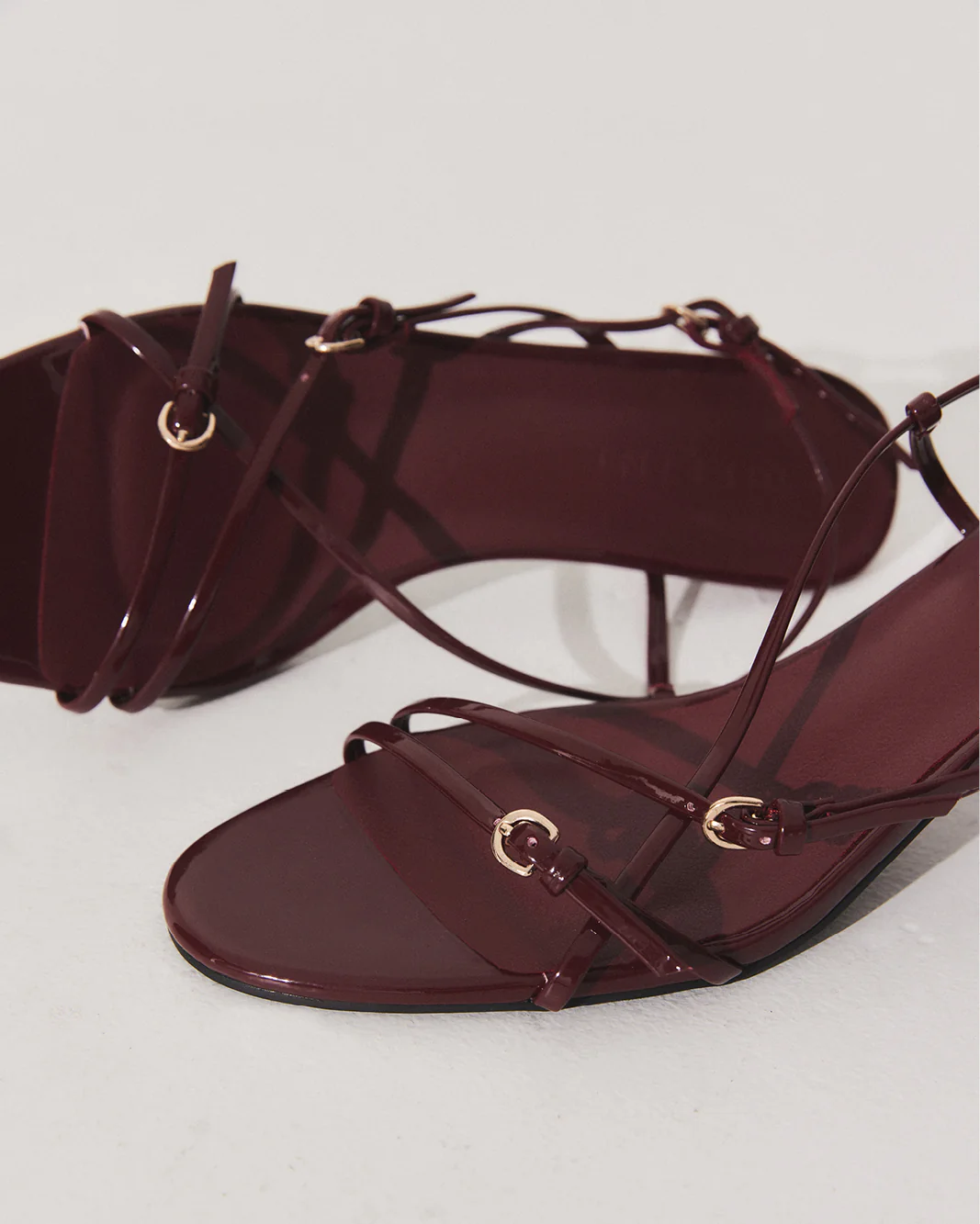 FLOSSIE - CHERRY RED PATENT - Image 4
