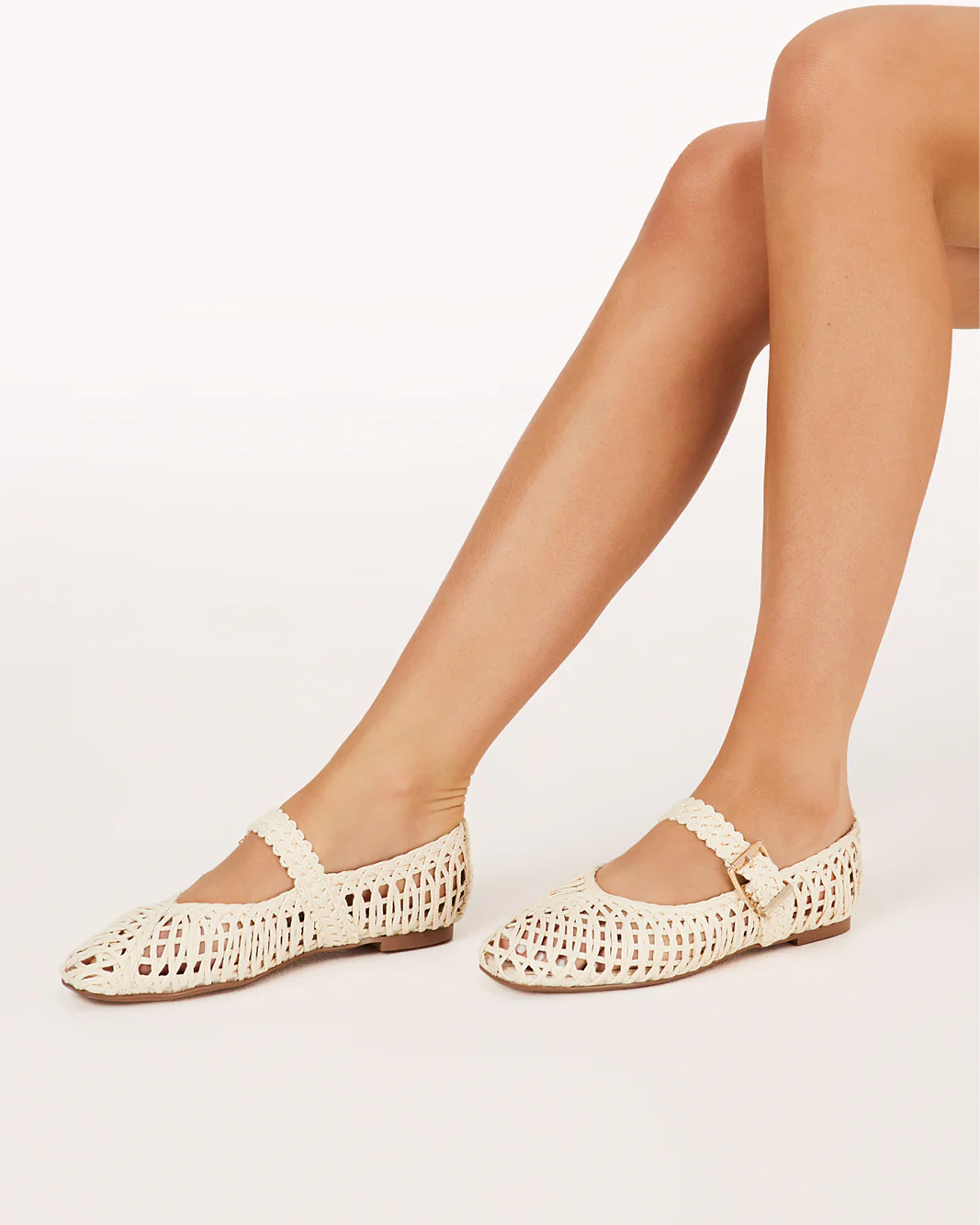 FRANKY - IVORY RAFFIA WEAVE - Image 4