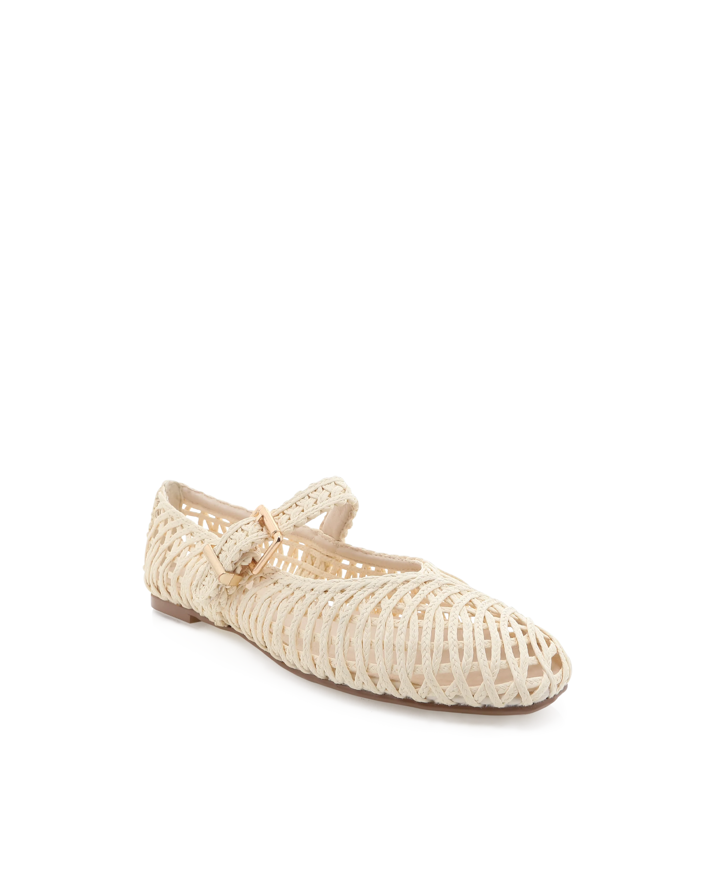 FRANKY - IVORY RAFFIA WEAVE - Image 5