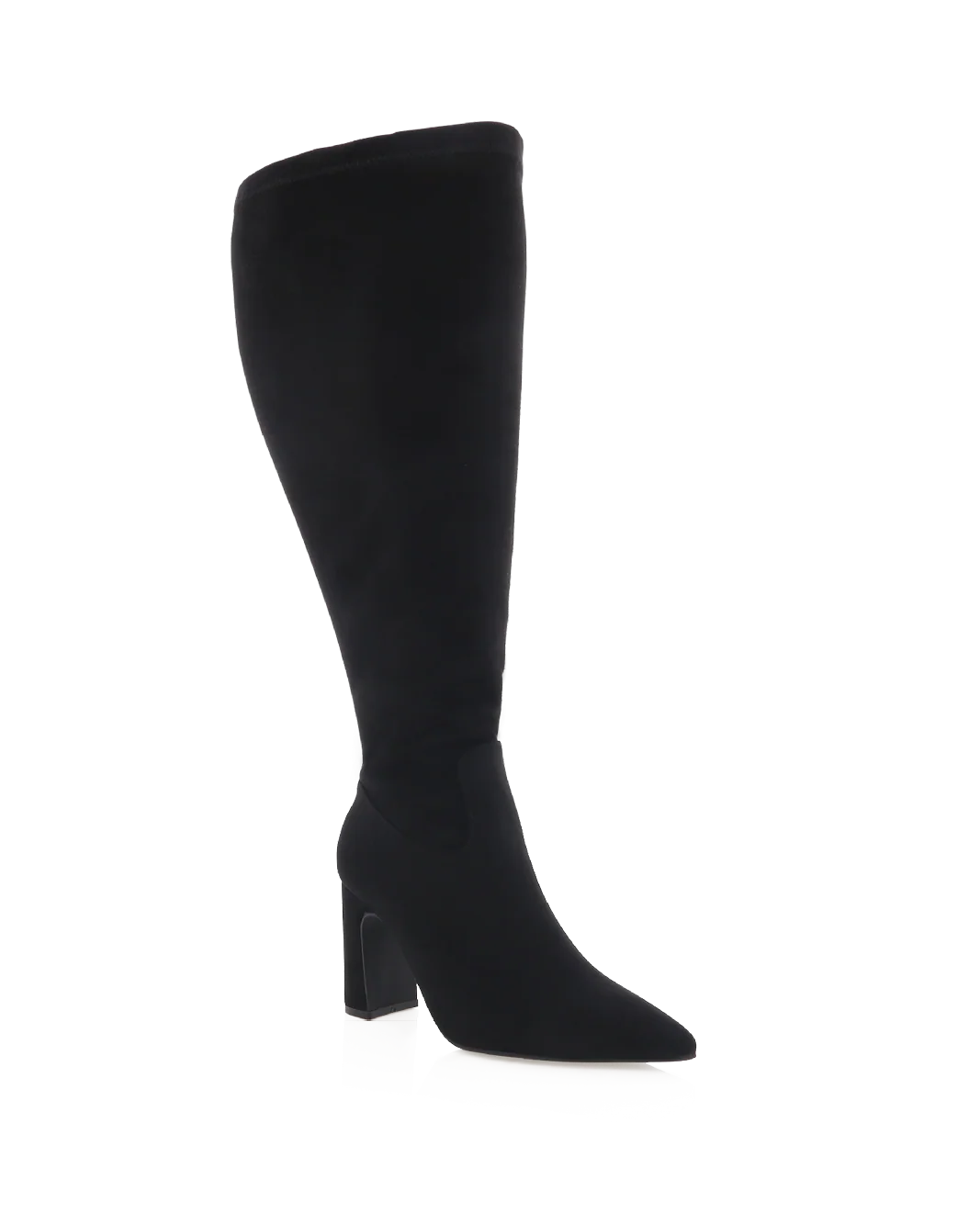 FREDDY EXTENDED CURVE - BLACK SUEDE - Image 3