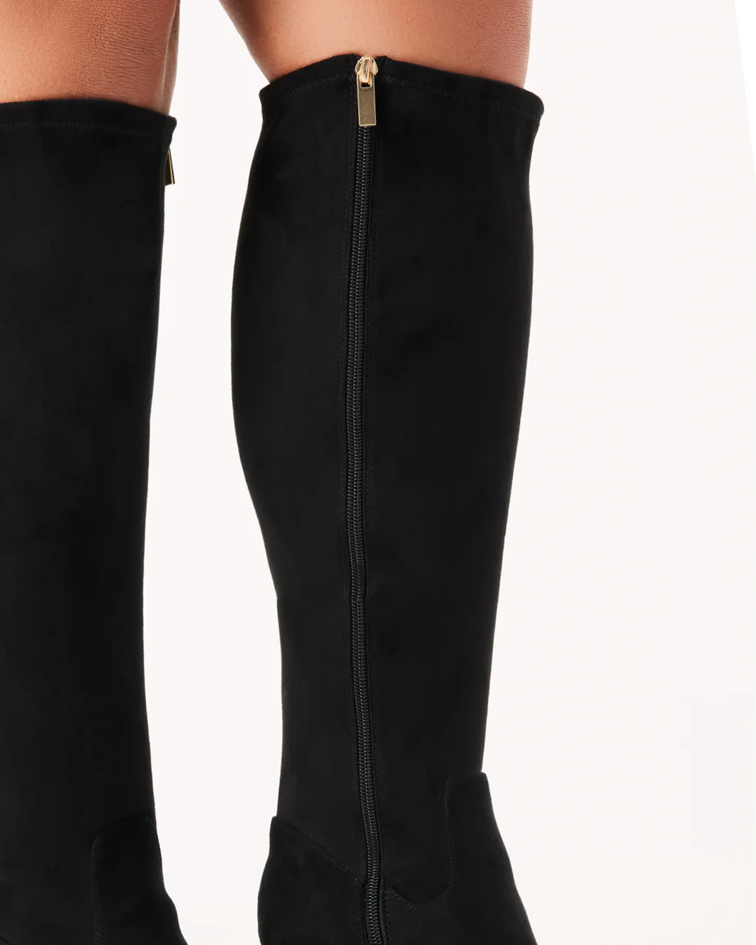 FREDDY EXTENDED CURVE - BLACK SUEDE - Image 6
