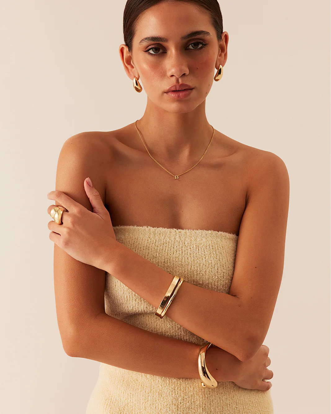 GAIZA BANGLE - GOLD - Image 2