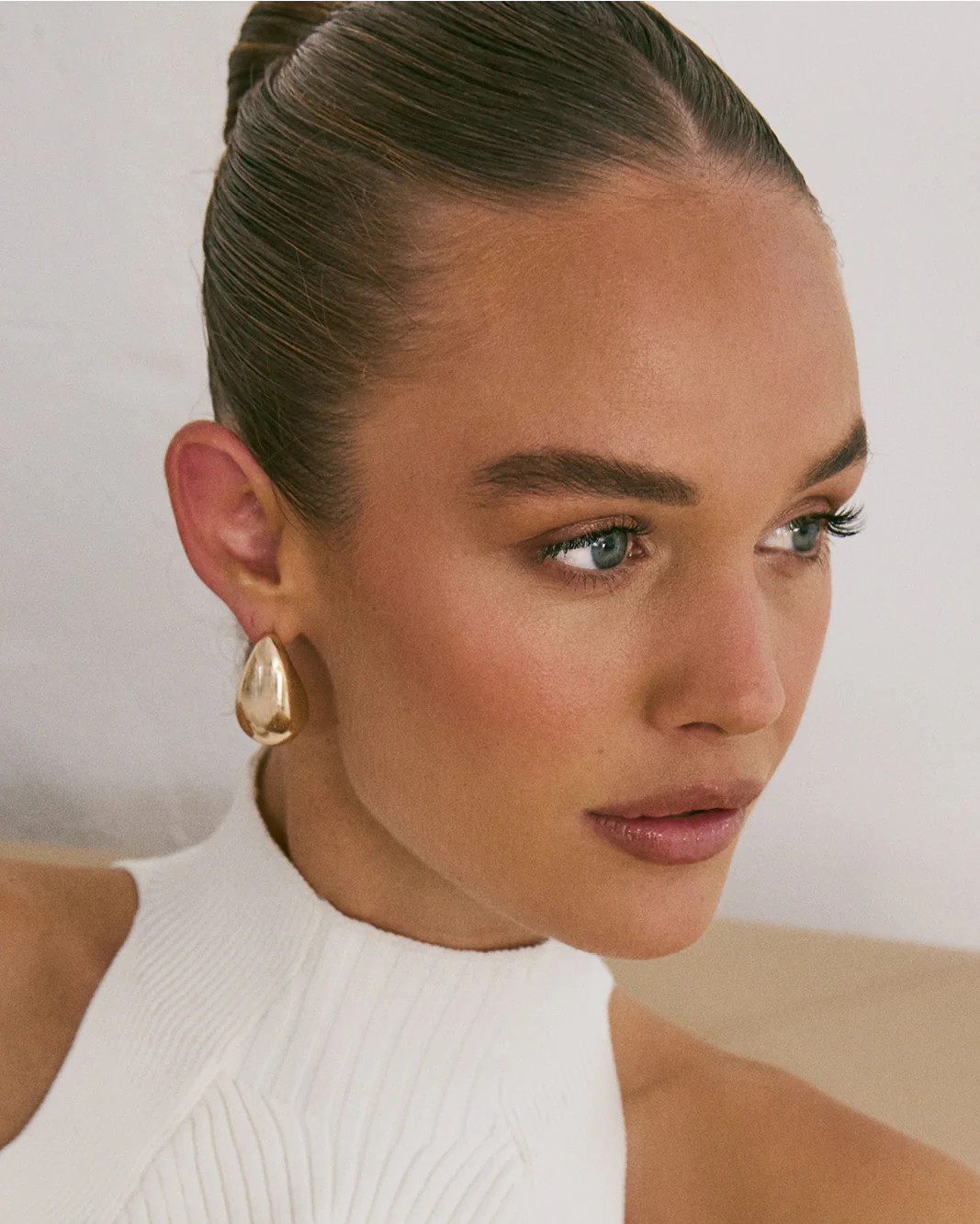 GAIZA EARRING - GOLD - Image 3
