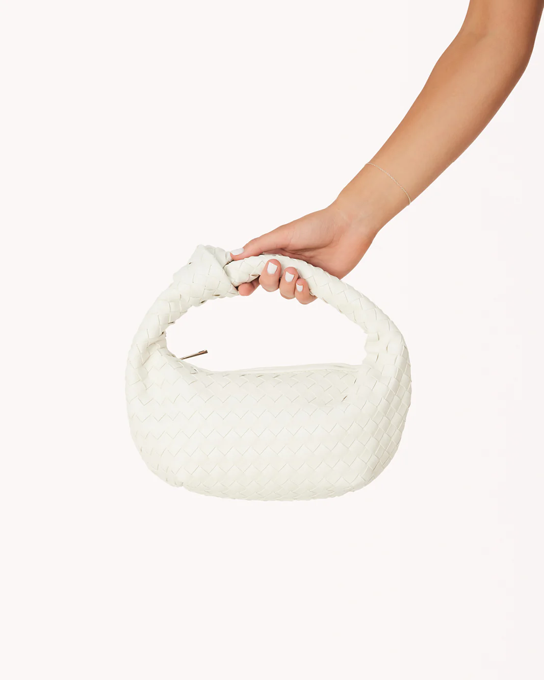 KERI HANDLE BAG - BONE - Image 3