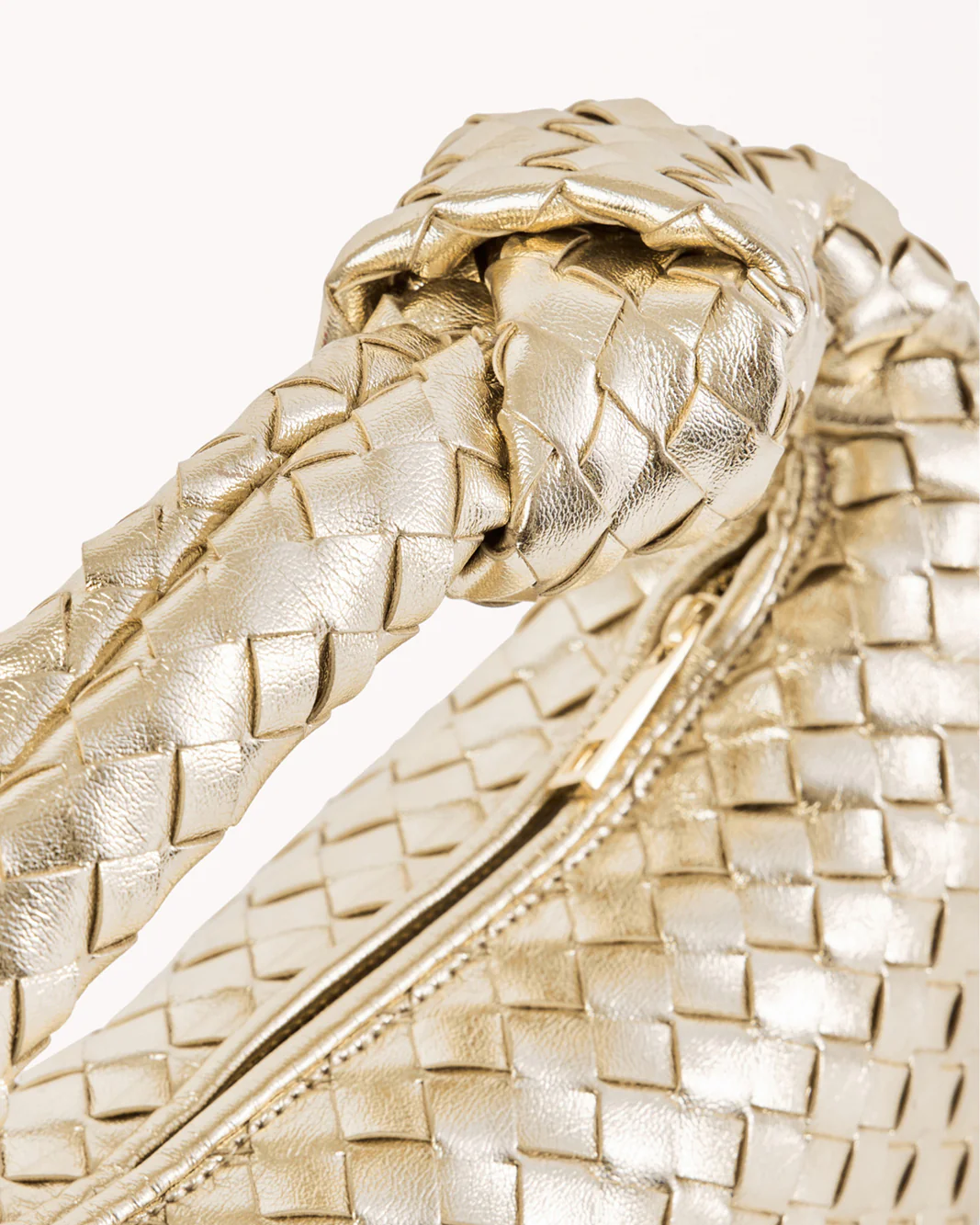 KERI HANDLE BAG - GOLD METALLIC - Image 4