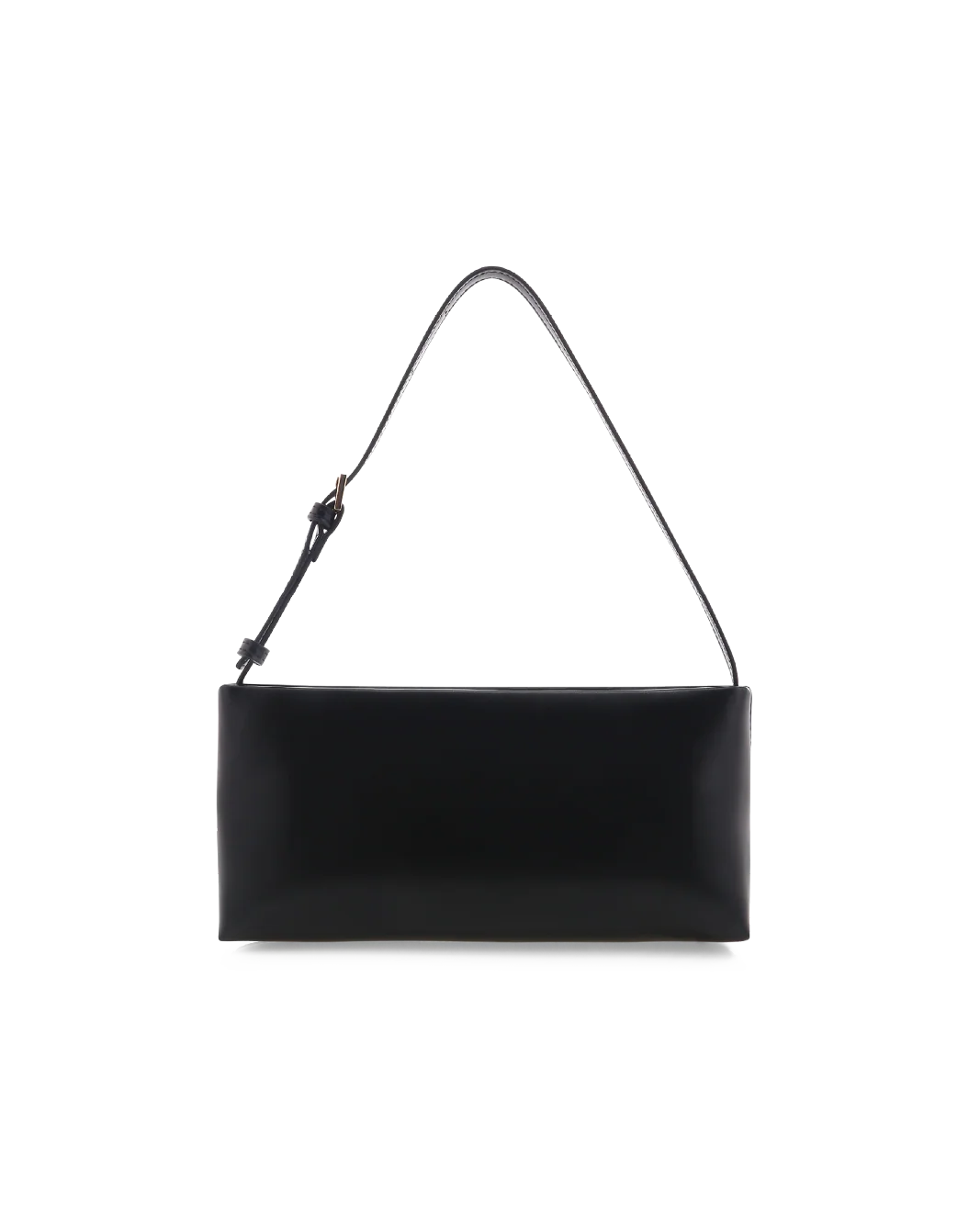 LIVIA SHOULDER BAG - BLACK SHINE - Image 3