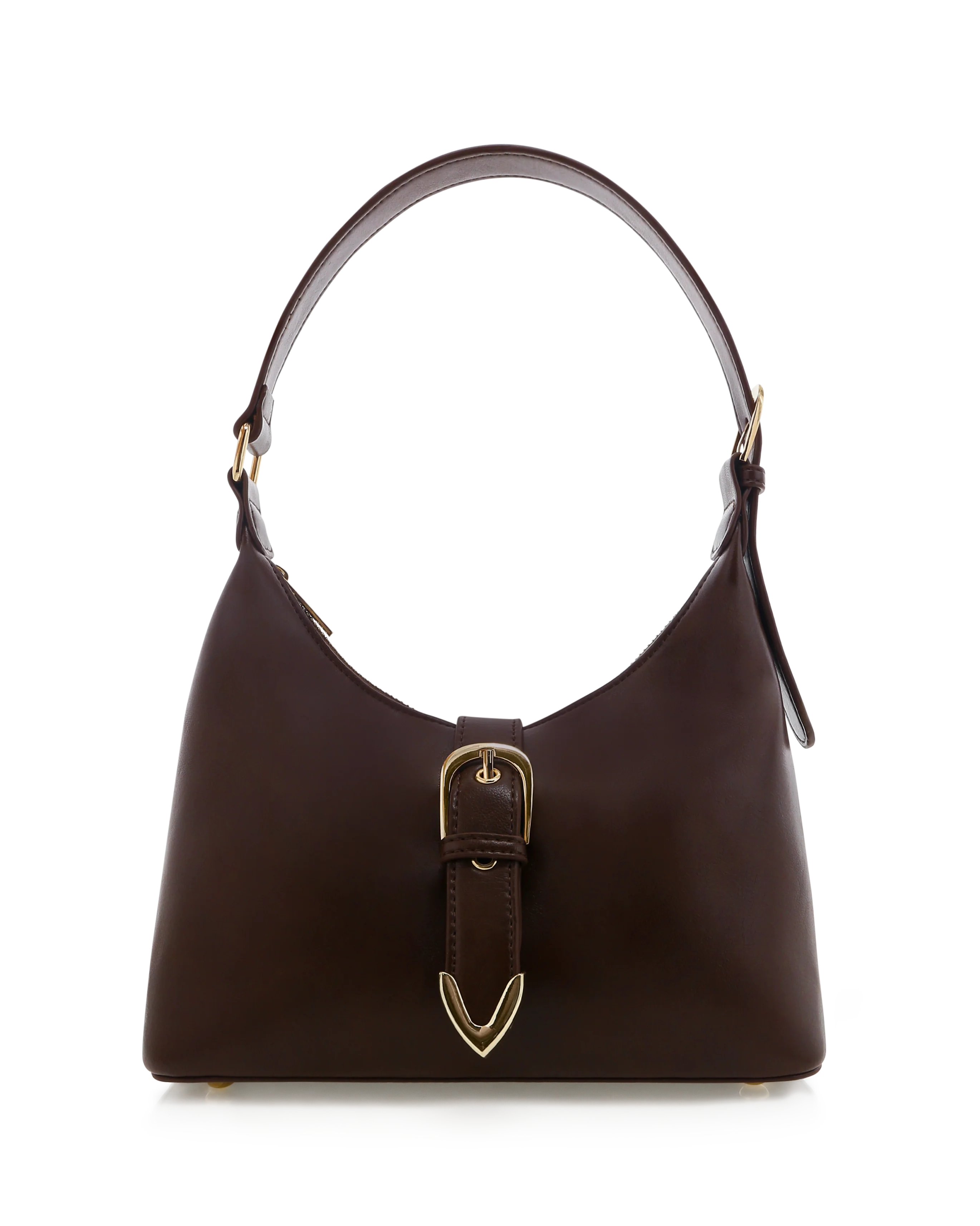 LYRA SHOULDER BAG - FUDGE-GOLD - Image 3