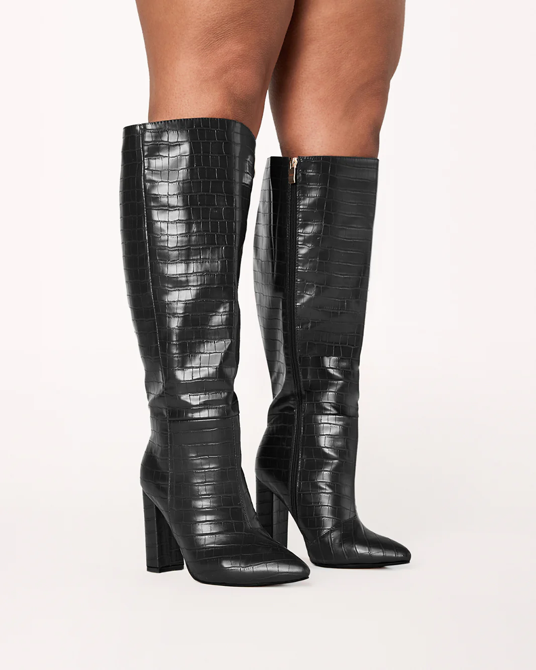 MILLA CURVE - BLACK CROC - Image 4