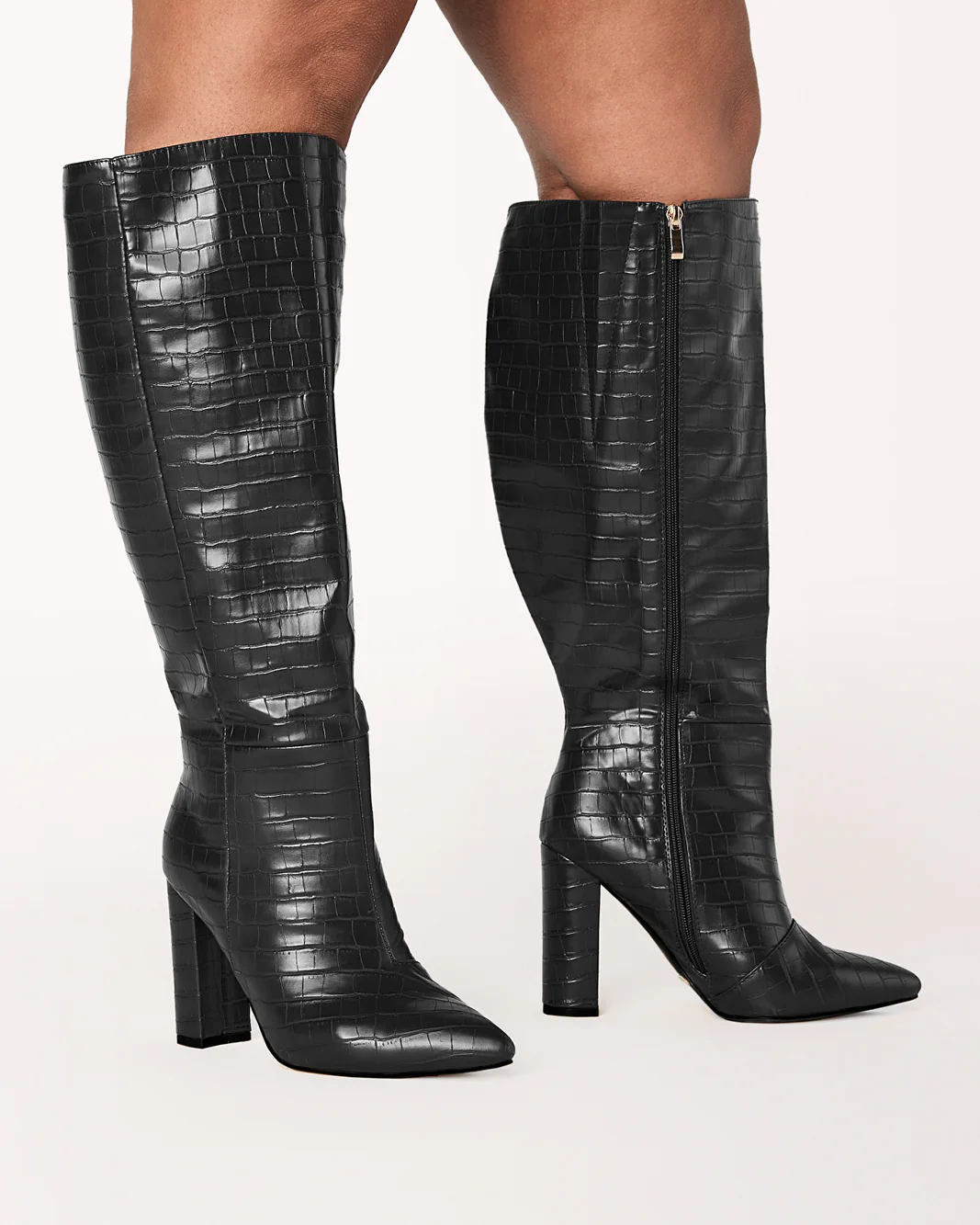 MILLA CURVE - BLACK CROC - Image 5