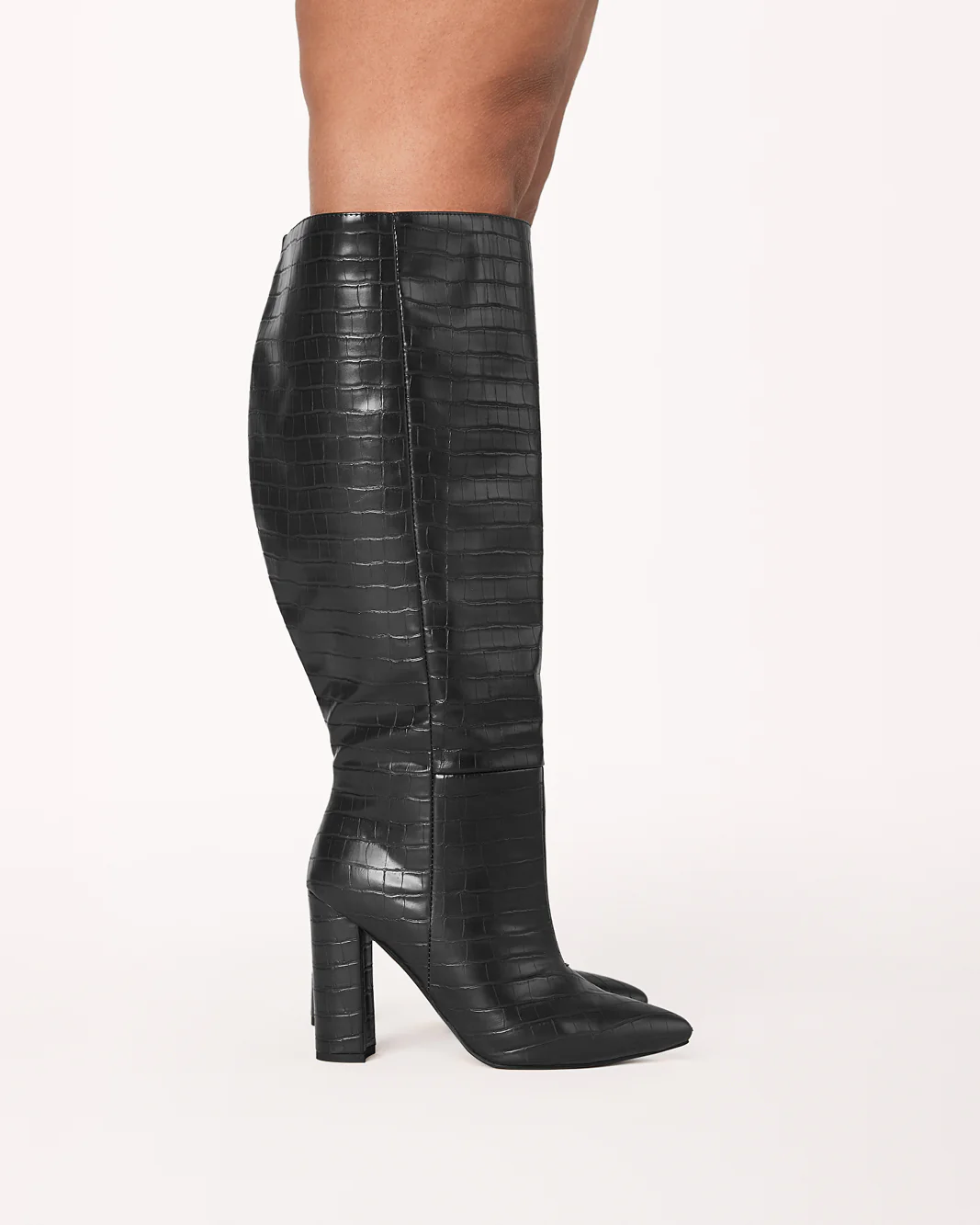 MILLA CURVE - BLACK CROC - Image 6