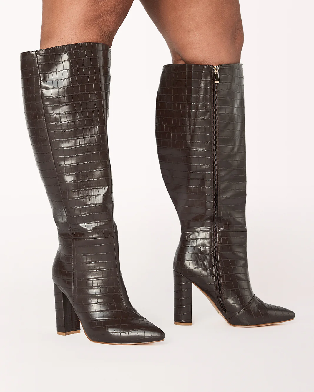 MILLA CURVE - CHOCOLATE CROC - Image 5