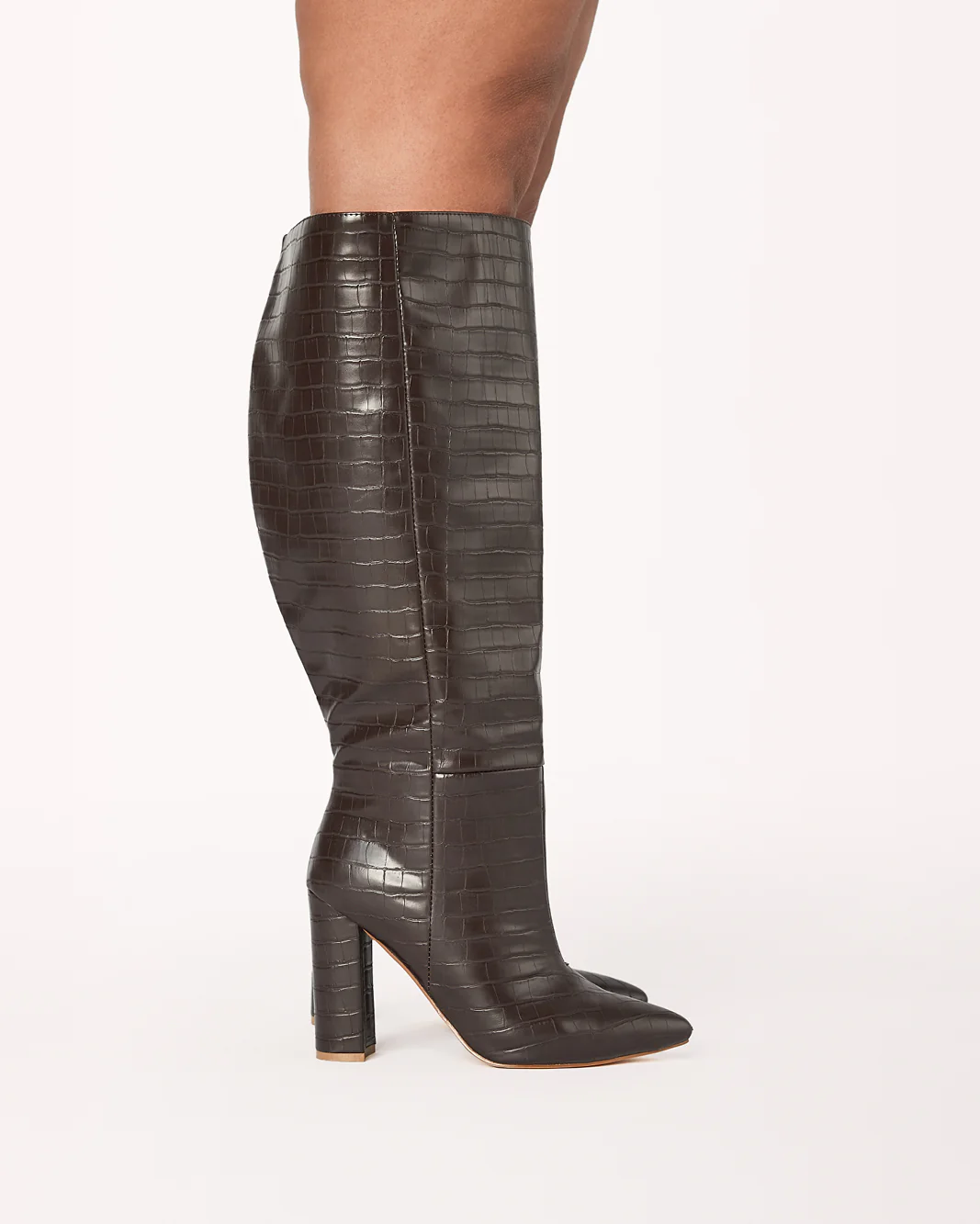 MILLA CURVE - CHOCOLATE CROC - Image 6