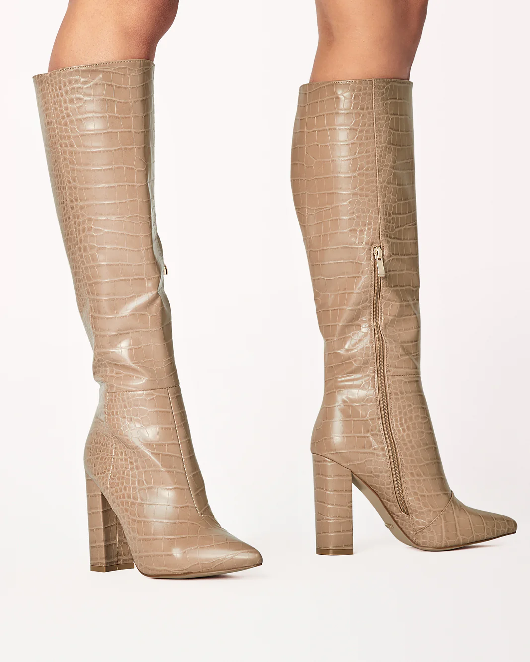 MILLA - NUDE CROC - Image 5